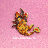 Cinder Kitten | Pet | enamel pin