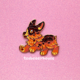 Molten Corgi | Pet | enamel pin