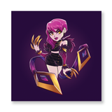 KD/A Popstars Evelynn Double sided Mini Print
