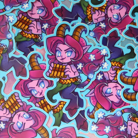 Warcraft Monster Girl - Satyr Sticker