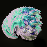Night Warrior Tyrande Vinyl Sticker