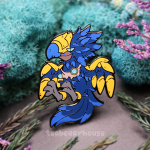 Anzu the Raven Lord | Mount | enamel pin