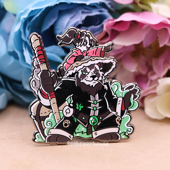 Chen & Lili Stormstout | MMO Heroes | enamel pin