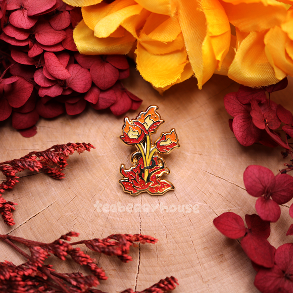 Cinderbloom | Herbalism | mini enamel pin