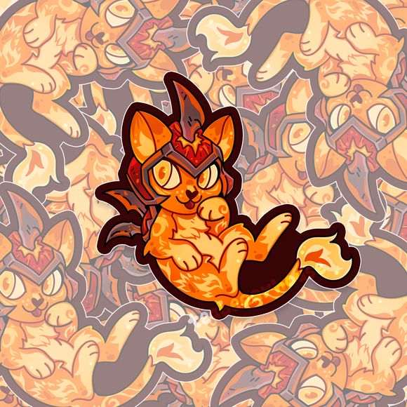 Cinderkitten | Pet | Vinyl Sticker