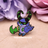 Demon Hunter Pepe (2024) | Pet | mini enamel pin