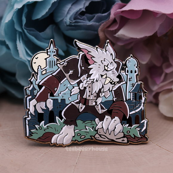 Genn Greymane | MMO Heroes | enamel pin