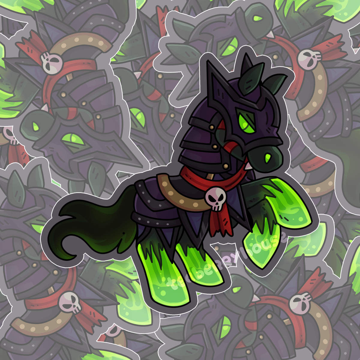 Headless Horseman's Mount | Mount | Vinyl Sticker – TeaberryHouse