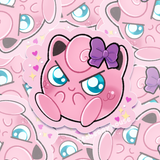 Jigglypuff | PKMN | Vinyl Sticker