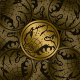 WoW Class Icons | Gold Brushed Vinyl Stickers