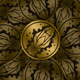 WoW Class Icons | Gold Brushed Vinyl Stickers