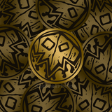 WoW Class Icons | Gold Brushed Vinyl Stickers