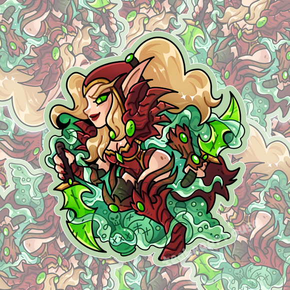 Valeera Sanguinar | MMO Heroes | Vinyl Sticker