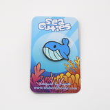 Sea Cuties: Whale enamel pin
