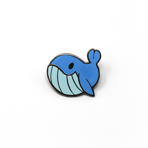 Sea Cuties: Whale enamel pin