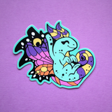 Brightwing Faerie Dragon Vinyl Sticker