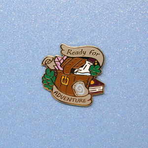 Ready for Adventure Traveler's Backpack Pin