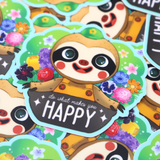 Animal Crossing Happy Leif Sticker