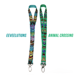 Eeveelution / Animal Crossing Gaming Lanyards