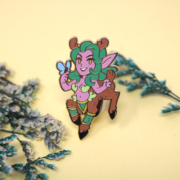 Warcraft Monster Girl Dryad Enamel Pin