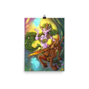 Lunara of the Storm Matte Print