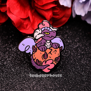 Baby Onyxia enamel pin - Lil Dragon Pin Club - May 2022