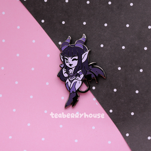 Monster Girl : Shadow Succubus enamel pin