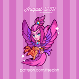 Warcraft Monster Girl - Harpy enamel pin - August 2019