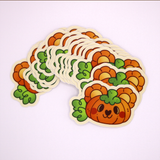Pumpkin Bear O' Lantern Vinyl Sticker