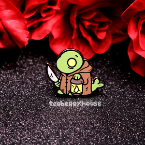 Tonberry enamel pin - Teaberry Pin Club - May 2022