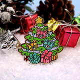 Bearmas Holiday Tree enamel pin