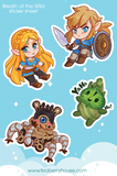 Breath of the Wild Sticker Sheet