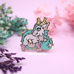 Ardenweald Wilderling River Spirit Haku enamel pin