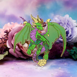 Deluxe Dragon Ysera World of Warcraft Fantasy enamel pin